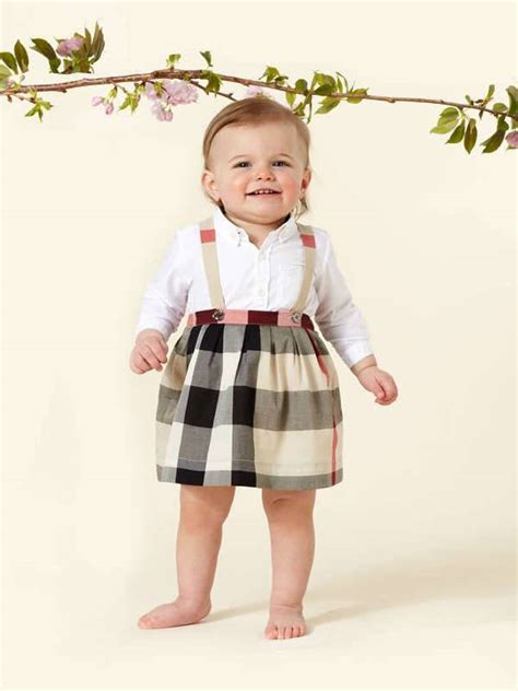 Burberry baby girl onesies